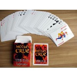 Cartes de poker personnalisées en papier promotionnel