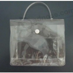 En gros personnalisé haut-Fin élégant sac étanche transparent sacs à main de messenger sac