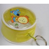 도매 높은 맞춤-끝 Pvc 투명 가방 세척 가방 실린더 가방 동전 가방