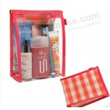 Wholesale customized high-end Simple Waterproof PVC Shampoo Bag