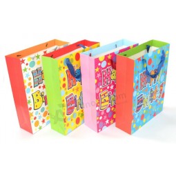 Alles Gute zum Geburtstag Papier Geschenktüte mit benutzerdefinierten Druck