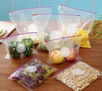 оптовые подгонянные высокие-конец fashion пвх pull button запечатанные сумки для хранения продуктов