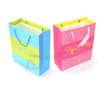 Happy Birthday Paper Gift Bag with Customer′s Design