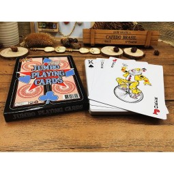 Jumbo-formaat papier speelkaarten (105*165Mm) /Poker speelkaarten
