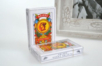 도매 50 카드 스페인어 종이 카드 놀이/Naipes