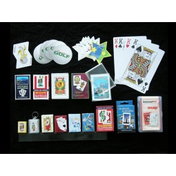 프로모션을위한 미니 포커 카드 놀이 게임을 광고하는 도매 어린이