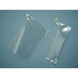 GroßHand.el anGepaSSt hiGjh-Ende runde pull rinG tranSparente kleine flache taSche