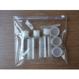 定制高-End oem高品质定制印花透明PVC拉链袋