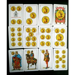 Spainish Customized Paper Playing Cards /Naipes