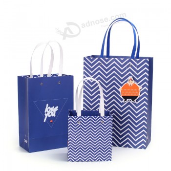 Popular Custom Printed Kraft Paper Bag with Twisted Handle