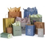 Custom Printed Kraft Paper Shopping Bag