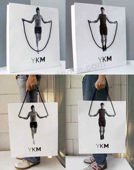 Fashionable Customized Paper Shopping Bags