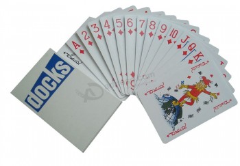 4 Corners Customized Paper Poker Playing Cards