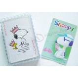 Snoopy Design Cheap Customized Paper Poker Playing Cards for Promotion