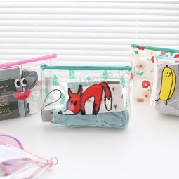 Individuell hoch-Ende niedlichen Autotoon tranSparente PVC ReiSetaSche