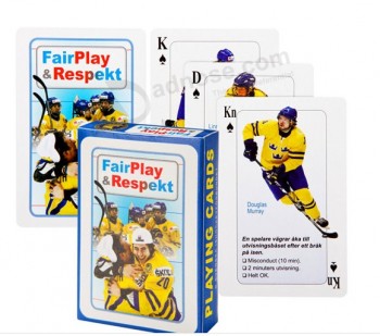 페어 플레이 respekt 종이 포커 게임 카드 도매