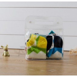 Individuell hoch-Ende tranSparenter PVC-Socken UnterwäSche KNeinpf KoSmetik TaSche
