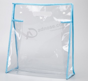 Customized high-end Plastic Bag Transparent PVC Makeup Bag