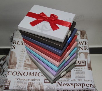 Boîte de papier préSent papier rectanGle pour écharpe en Soie