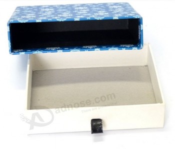 Caja de embalaje de cajón de material de papel hecho a medida
