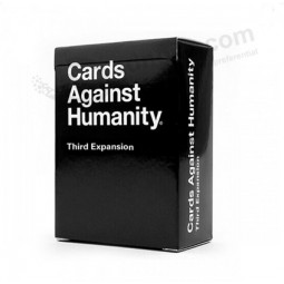 Cartões contra a humanidade papel jogando cartas por atacado
