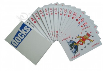 4 Corners Customized Paper Poker Playing Cards Wholesale