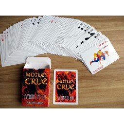 Cartes de poker personnalisées bon marché pour la promotion