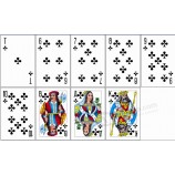 54 Cards Russian Customized Paper Playing Cards for Promotion