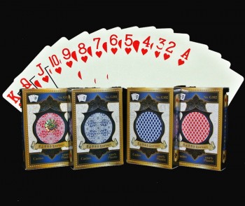100% Pvc 카지노 게임 카드/플라스틱 포커 카드 놀이