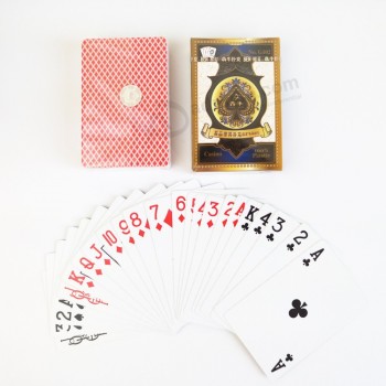 카지노 100 % 새로운 플라스틱 Pvc 포커 카드 놀이