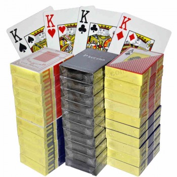 텍사스 100 % 플라스틱/Pvc 포커 카드 놀이