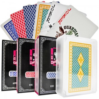 최고 품질의 카지노 플라스틱 Pvc 카드 놀이 (에스101)
