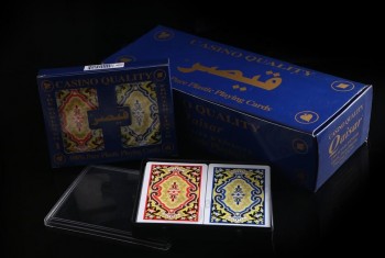Casino Quality 100% PVC Plastic Playing Cards