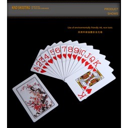 Jumbo Index 100% New Plastic PVC Playing Cards