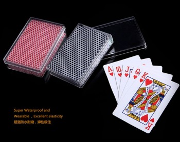 100% New Plastic/PVC Playing Cards with high quality