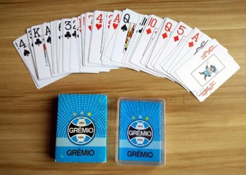 Custom Design Plastic PVC Playing Cards for Footbal Team with high quality