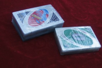 Tranparent uнет пвх пластиковая карточная игра игральные карты