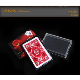Casino 100% Plastic PVC Poker Playing Cards with high quality