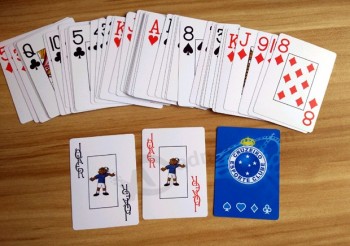 Washable 100% Pure Plastic PVC Playing Cards with high quality