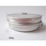 200G AluminiumGlaS für KoSmetik, SüßiGkeiten, Tee, Kerzen Brauch