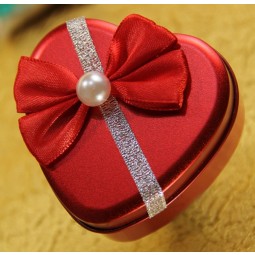 Heart-Shaped Tin Box Custom (FV-112105)