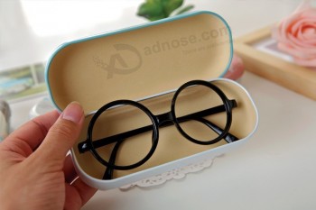 Caixa de eStanho de óculoS com dobradiça perSonalizada (Fv-112406)