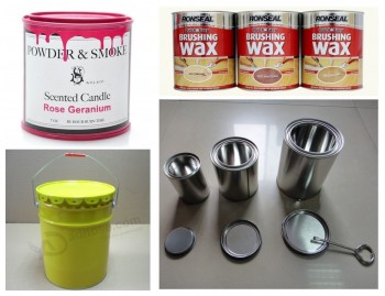 0.1L~20L Metal Tin Chemical Paint Cans and Pails Custom (FV-120422)