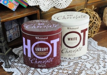 타원형 초콜릿 금속 깡통 상자 커피 깡통 사용자 정의