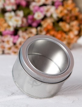 Wholesale Wedding Tin Box with Window Cover Custom