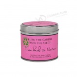 Wholesale Good Design Candle Tin Container Custom