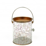 Clear Candy Tin Pails Chocolate Tin Buckets Custom