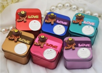 Wedding Tin Box Gift Boxes Custom (FV-050815)