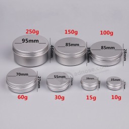 0.5 Oz AluminiumblechdoSen für HaarproduktGewohnheit