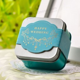Hochzeit BlechdoSe Metall benutzerdefinierte (Fv-050816)